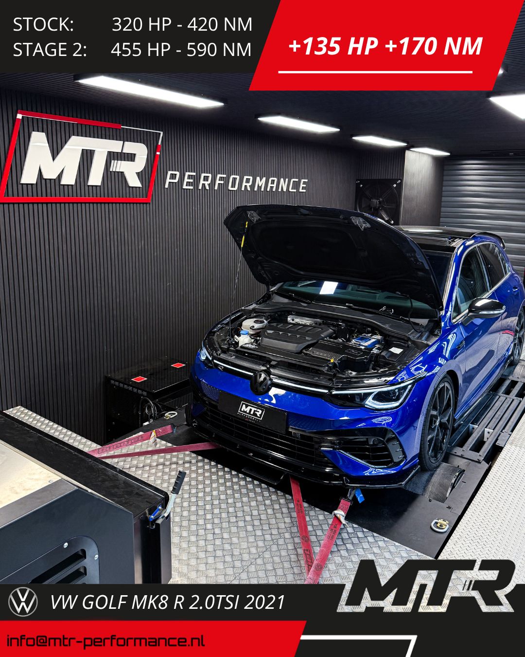 VW Golf MK8 R 2.0TSI 2021 - STAGE 2