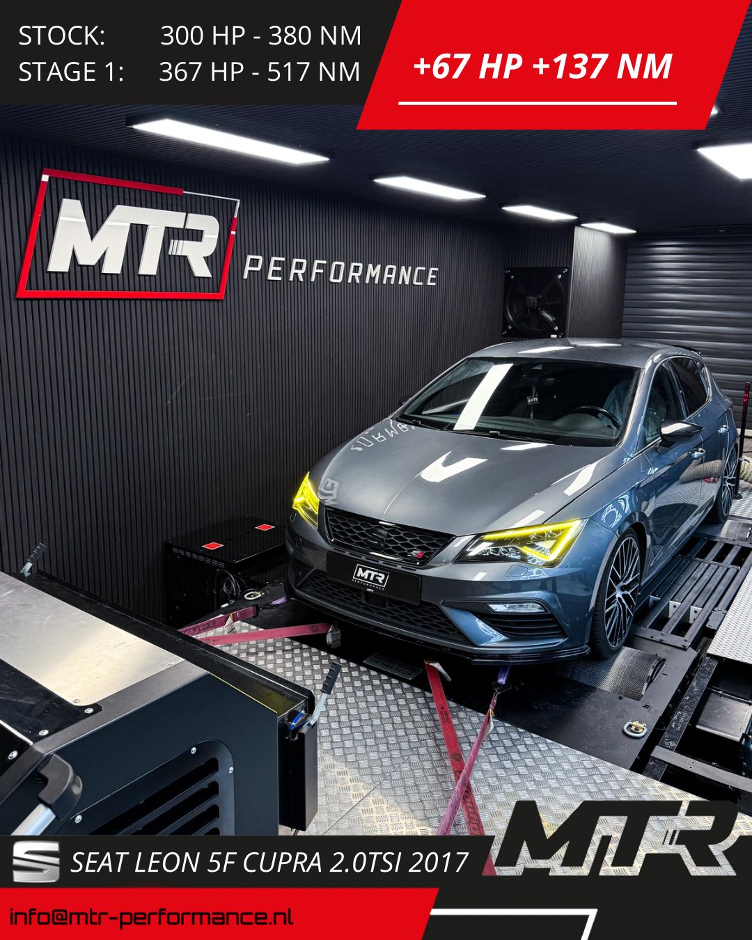 Seat Leon 5F Cupra 2.0TSI 2017 - STAGE 1