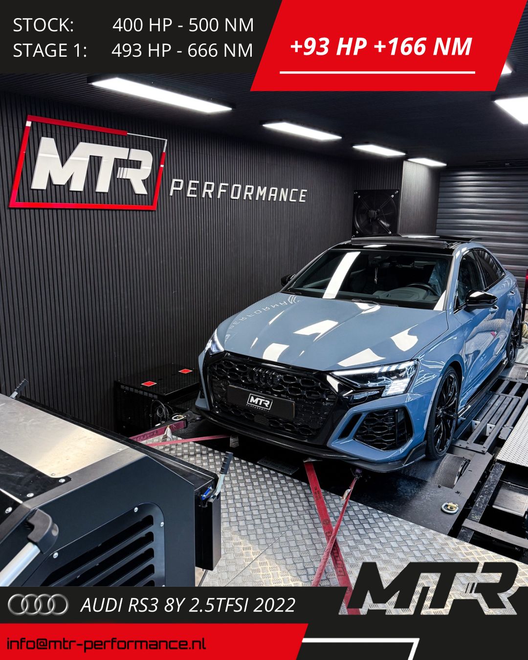 Audi RS3 8Y 2.5TFSI 2022 - STAGE 1