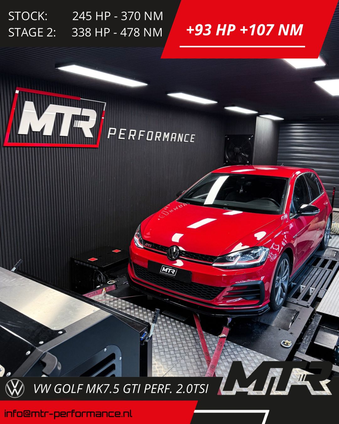 VW Golf MK7.5 GTI Perf. 2.0TSI 2017 - STAGE 2