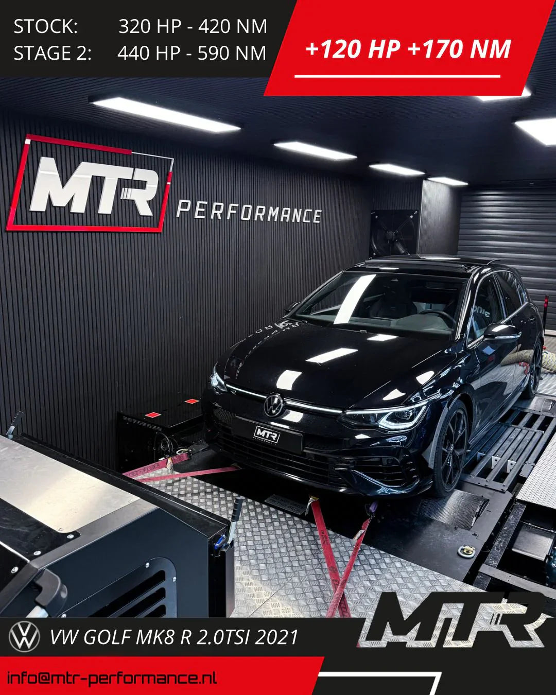 VW Golf MK8 R 2.0TSI 2021 - STAGE 2