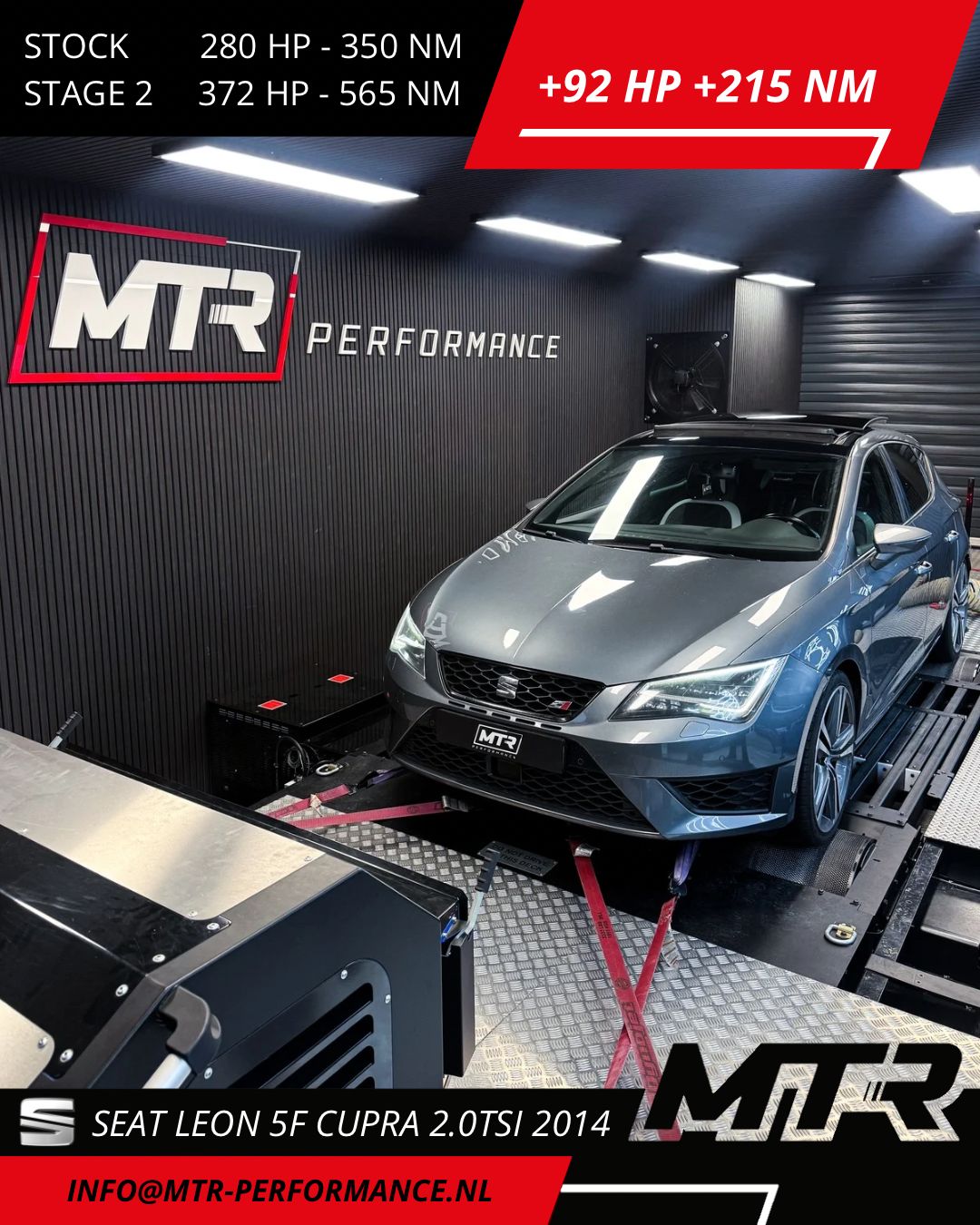 Seat Leon 5F Cupra 2.0TSI 2014 - STAGE 2