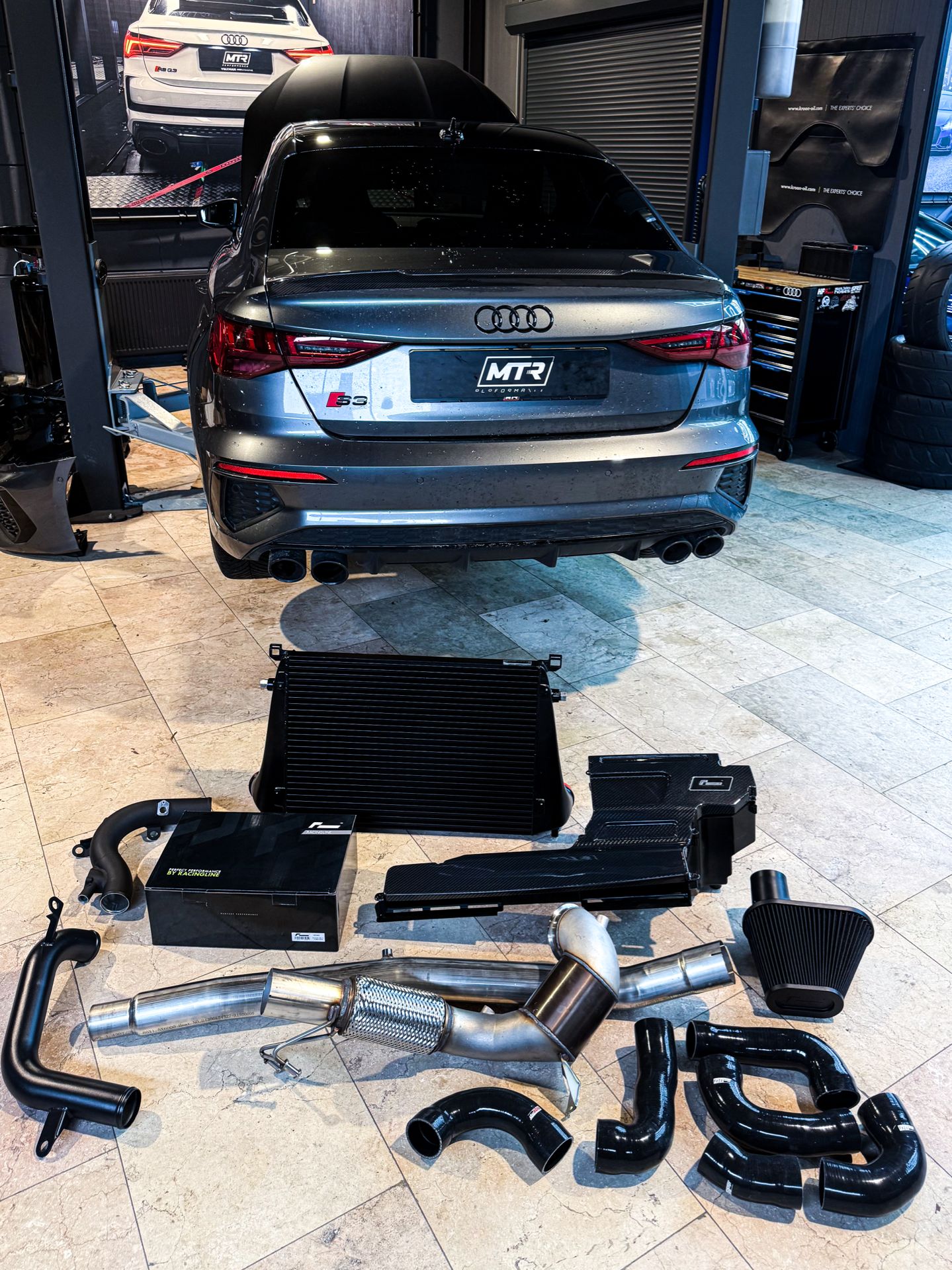 Stage 2 pakket montage Audi S3 8Y 2.0TFSI 2023