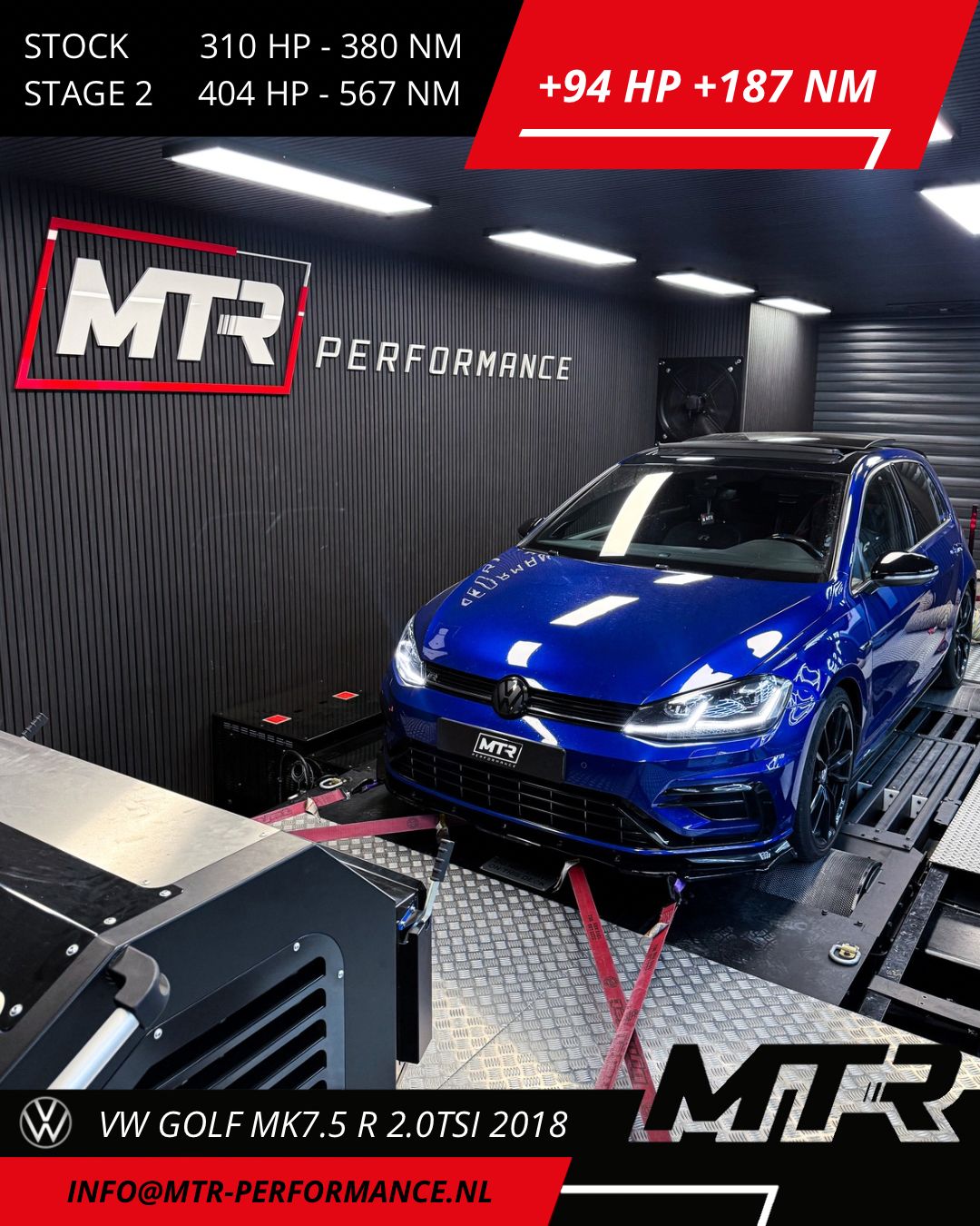 VW Golf MK7.5 R 2.0TSI 2018 - STAGE 2
