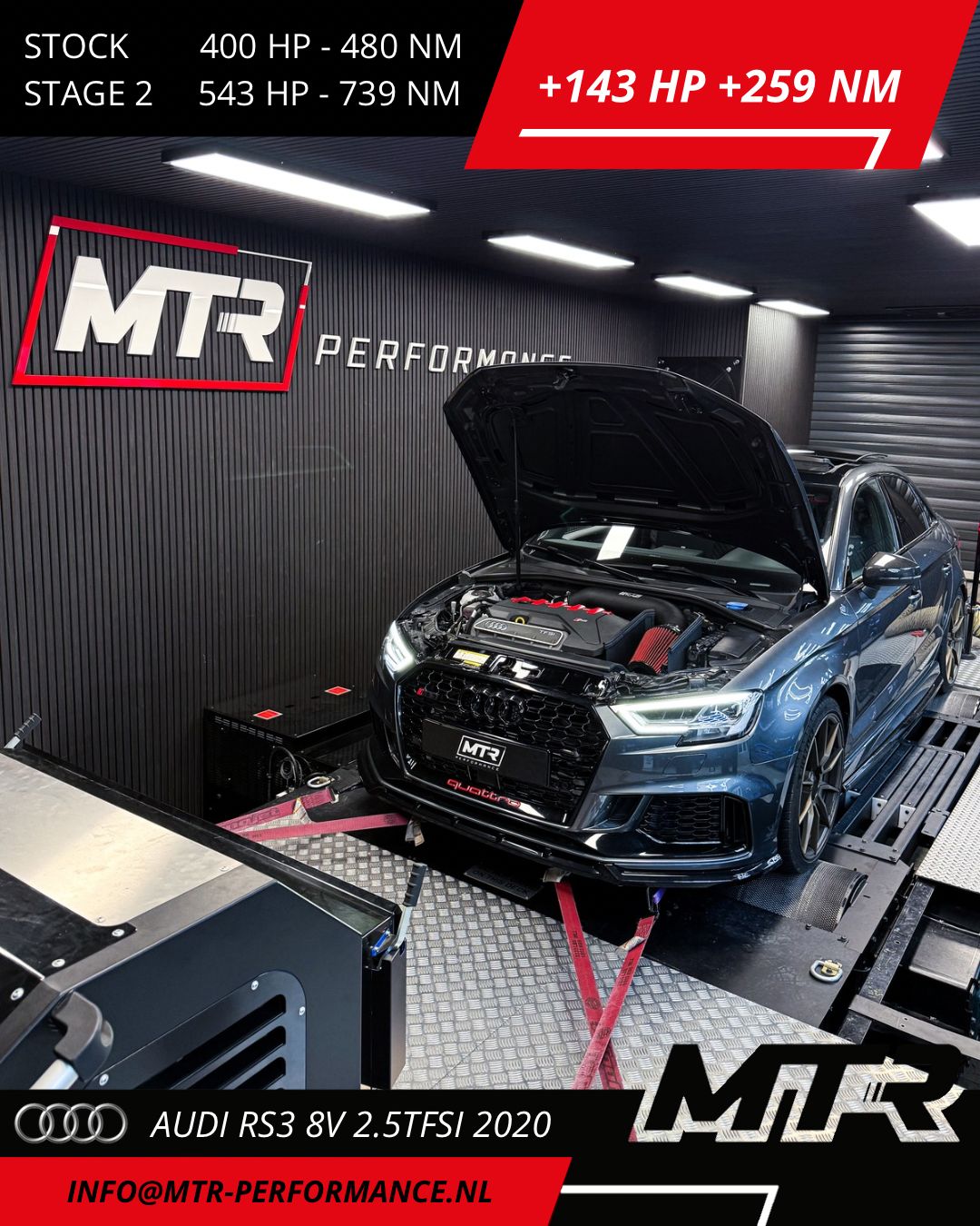 Audi RS3 8V 2.5TFSI 2020 - STAGE 2