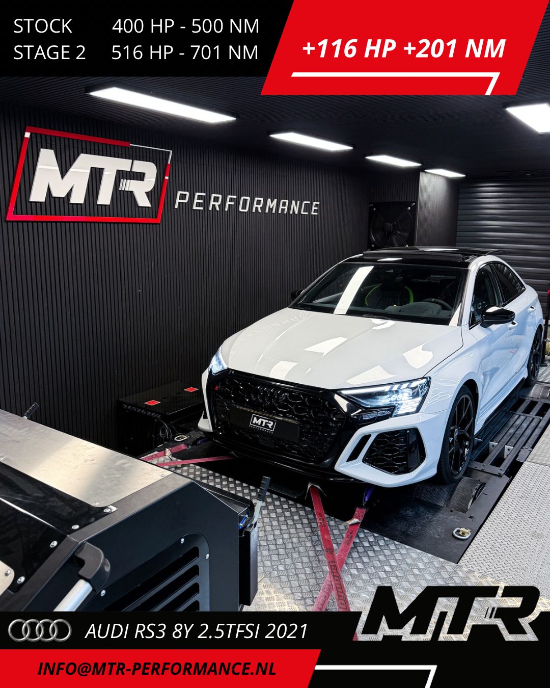 Audi RS3 8Y 2.5TFSI 2021 - STAGE 2