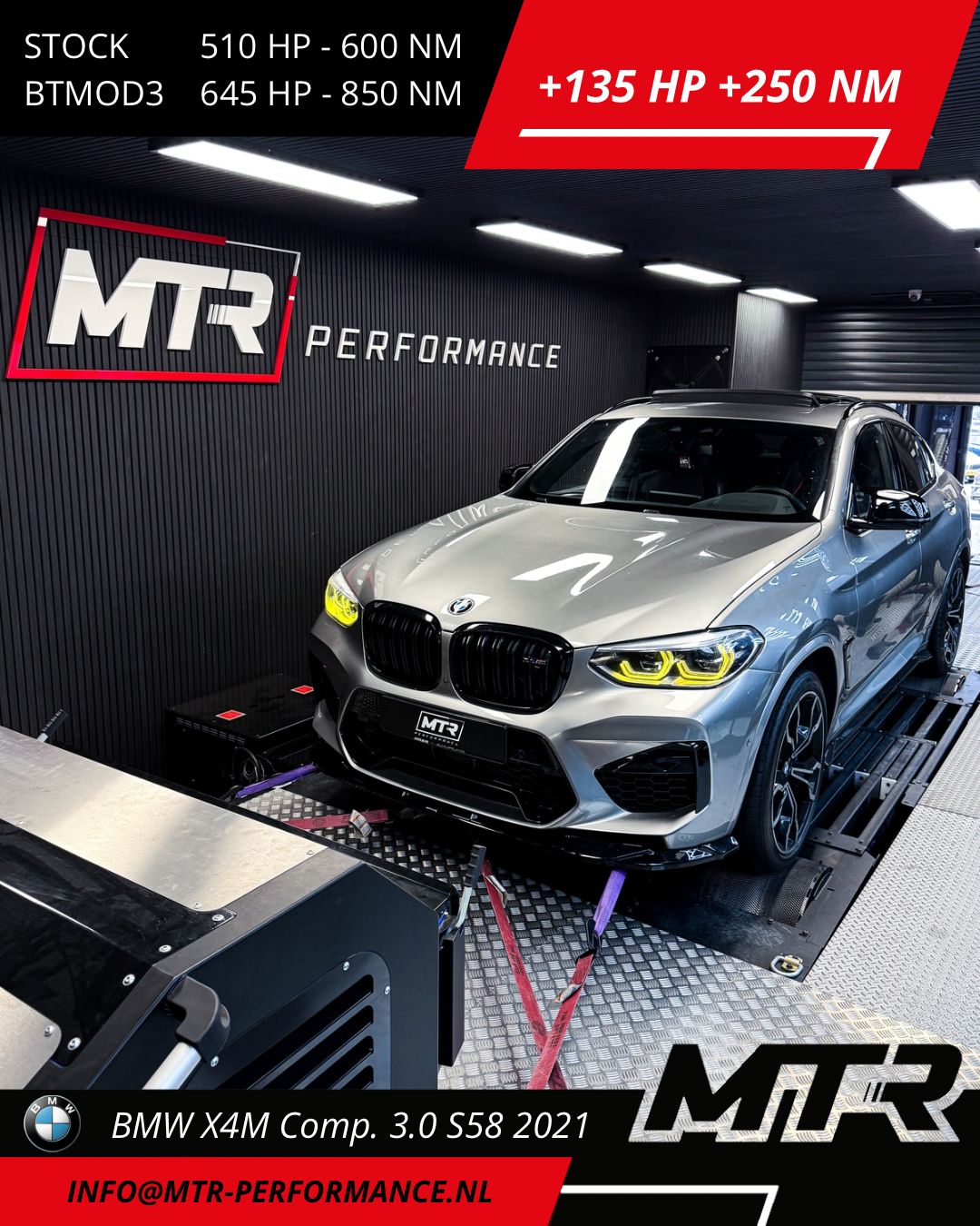 BMW X4M Competition S58 2021 - BOOTMOD3