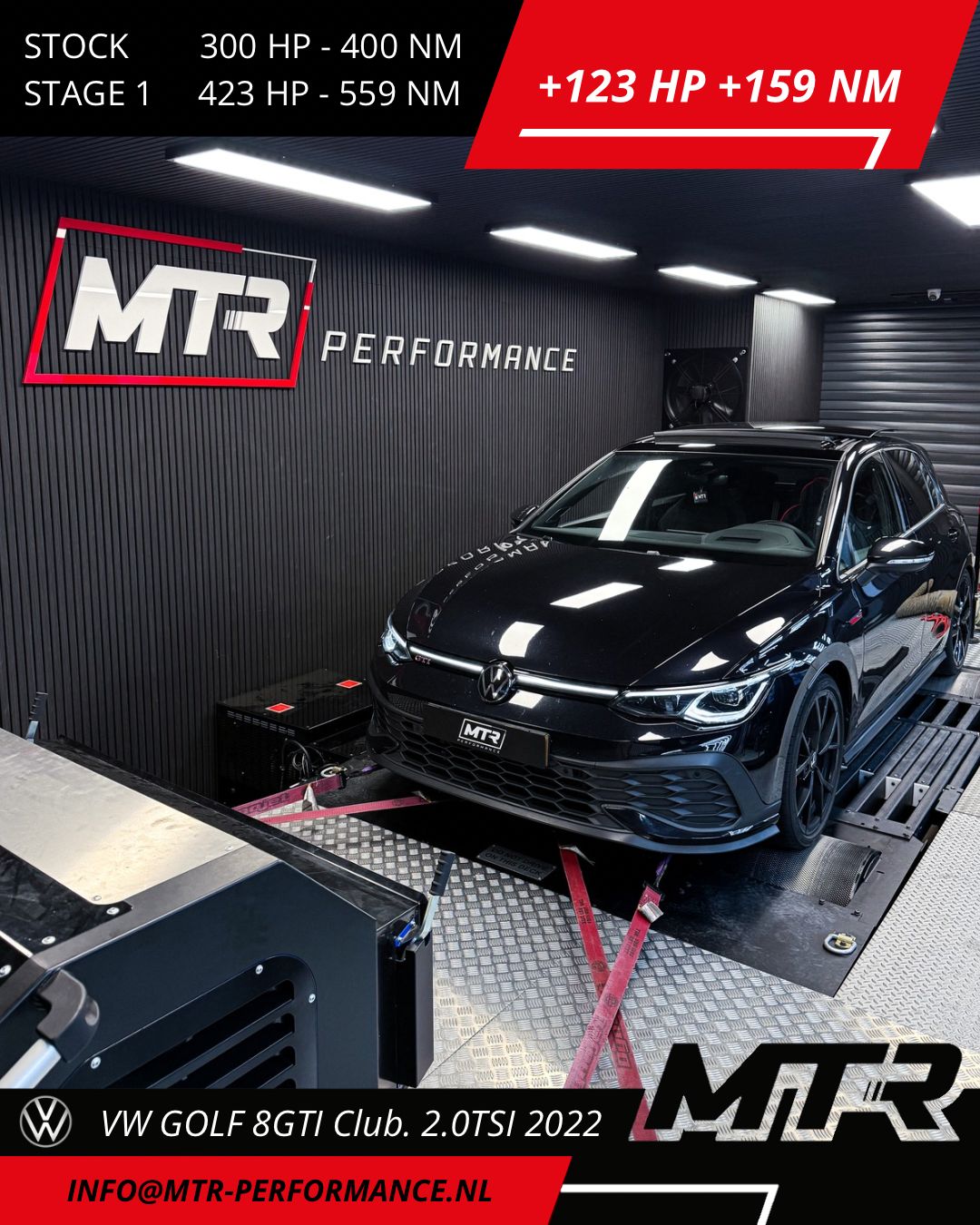 VW Golf MK8 GTI Clubsport 2.0TSI 2022 - STAGE 1