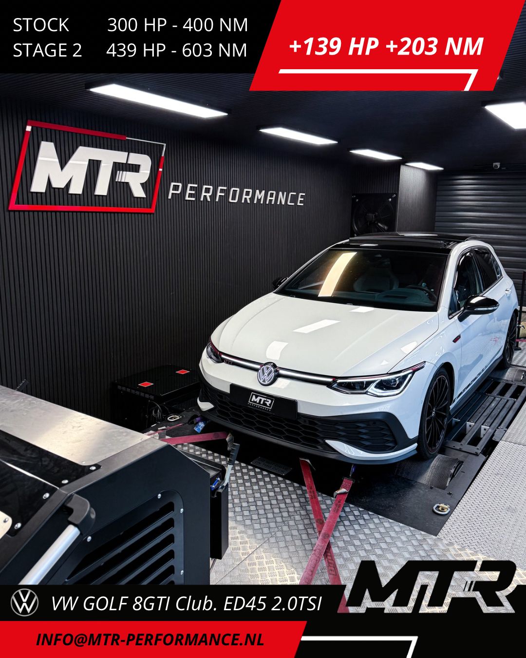 VW Golf MK8 GTI Clubsport ED45 2.0TSI 2022 - STAGE 2
