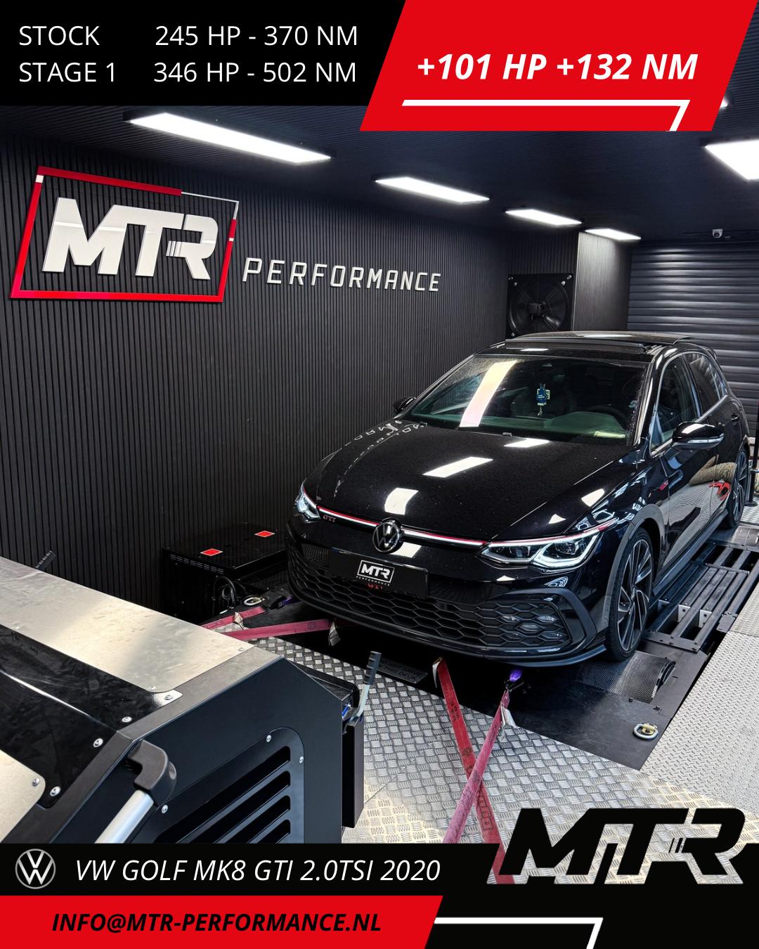 VW Golf MK8 GTI 2.0TSI 2020 - STAGE 1