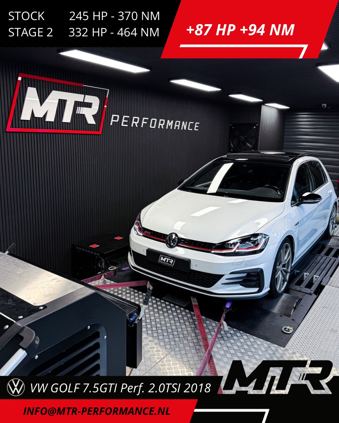 VW Golf MK7.5 GTI Perf. 2.0TSI 2018 - STAGE 2
