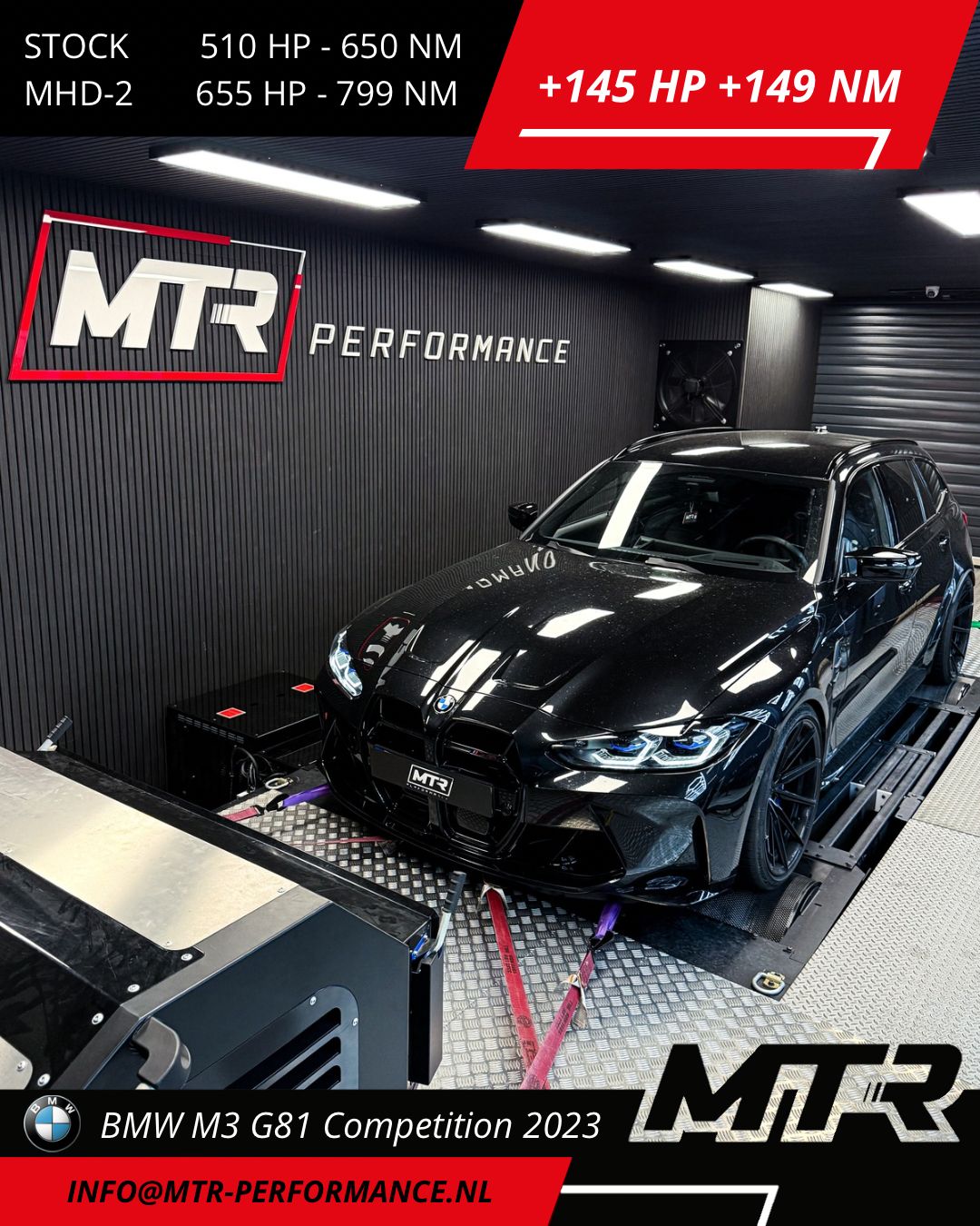 BMW M3 G81 Competition S58 2023 - MHD