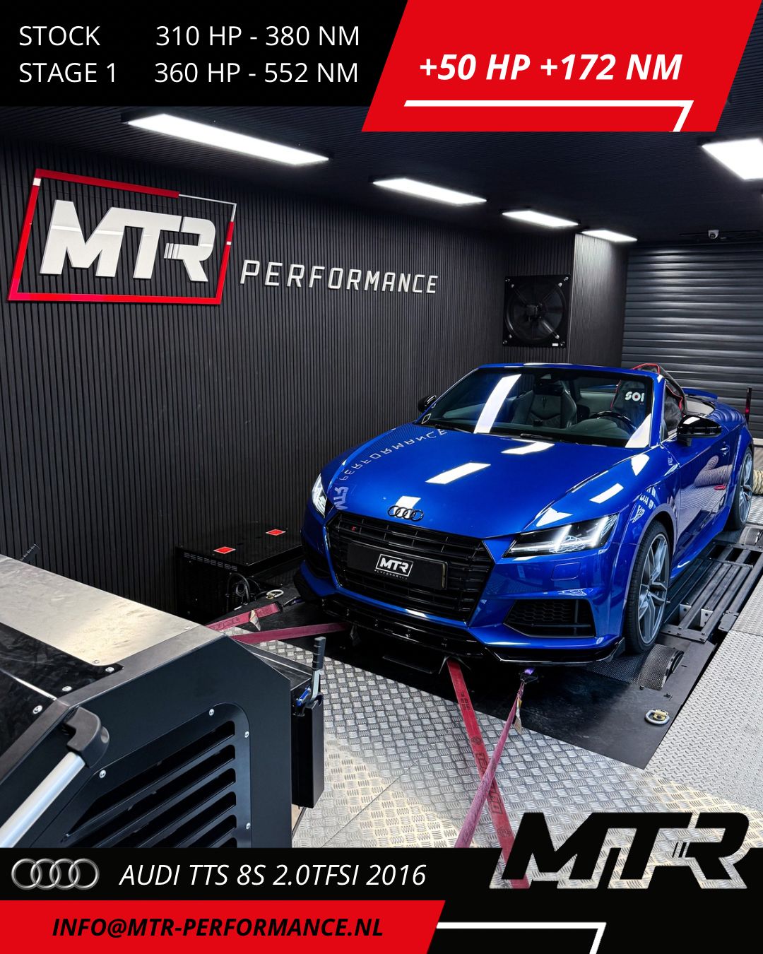 Audi TTS 8S 2.0TFSI 2016 - STAGE 1