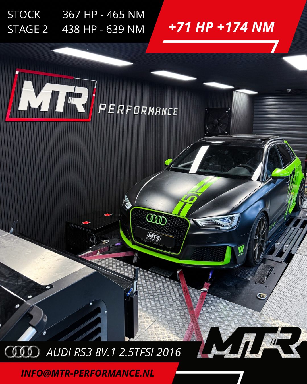 Audi RS3 8V 2.5TFSI 2016 - STAGE 2