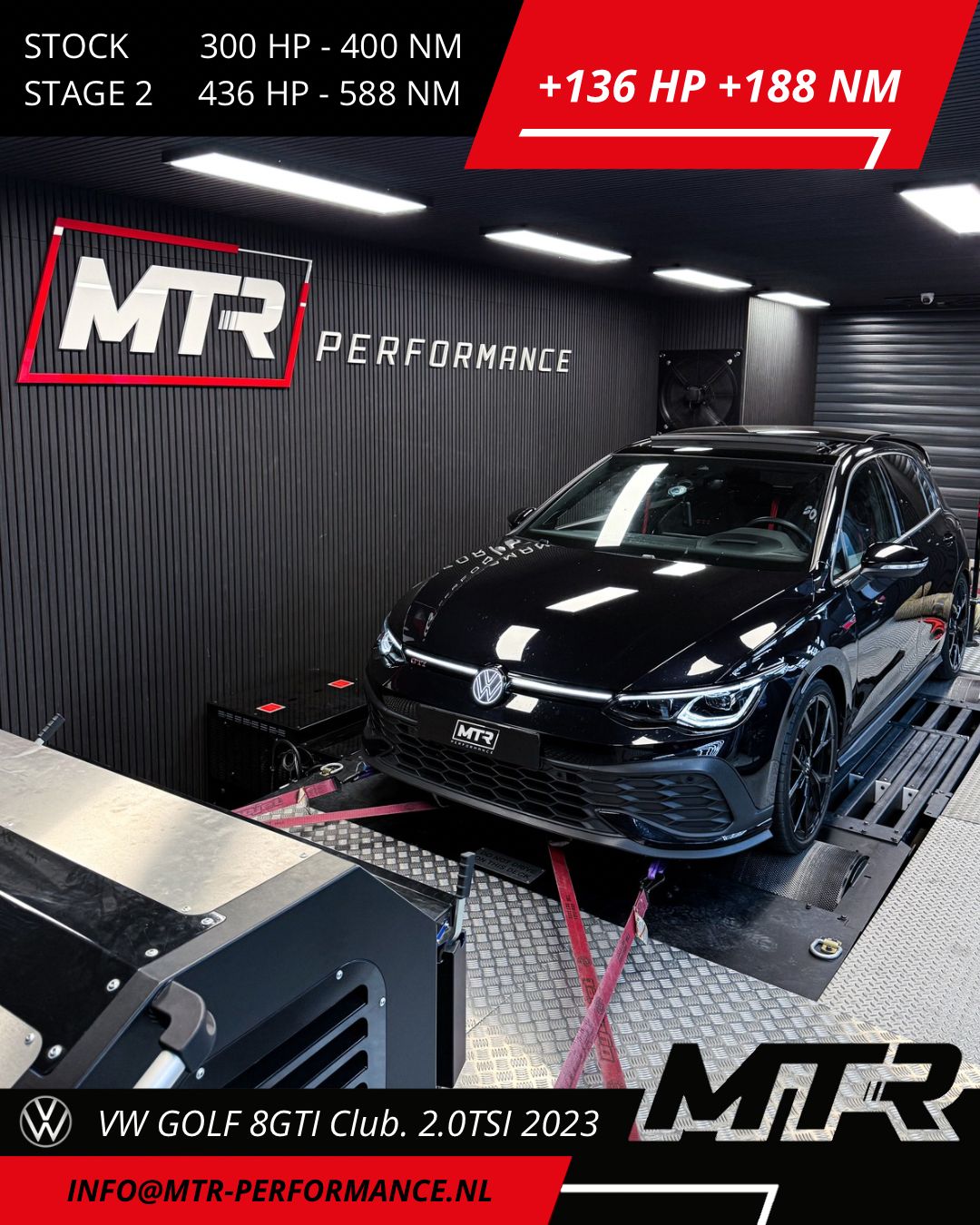 VW Golf MK8 GTI Clubsport 2.0TSI 2023 - STAGE 2