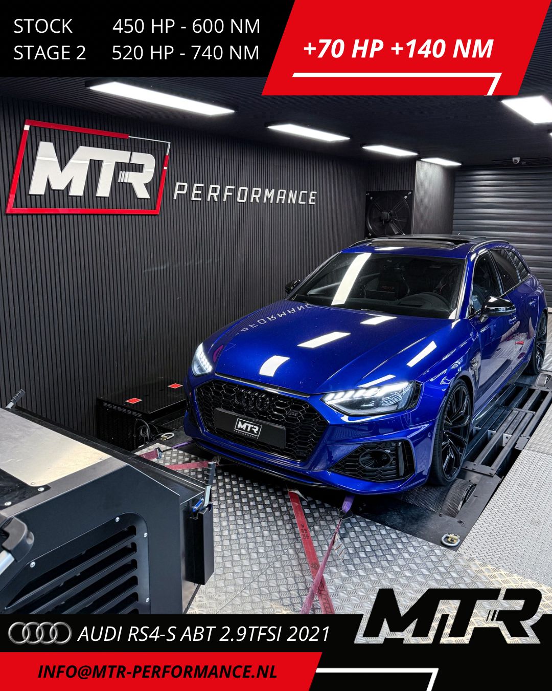 Audi RS4-S ABT 2.9TFSI 2021 - STAGE 2