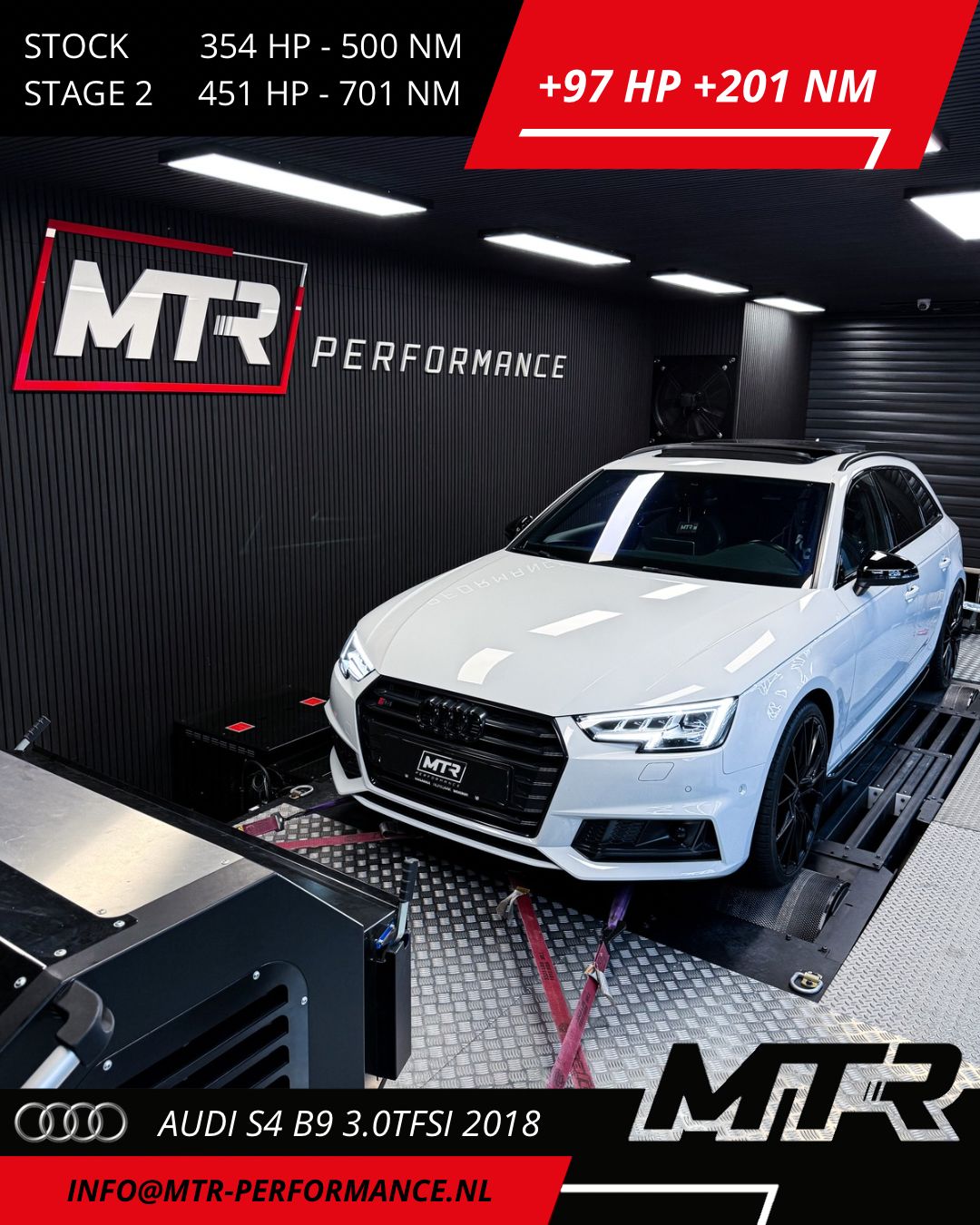 Audi S4 B9 3.0TFSI 2018 - STAGE 2