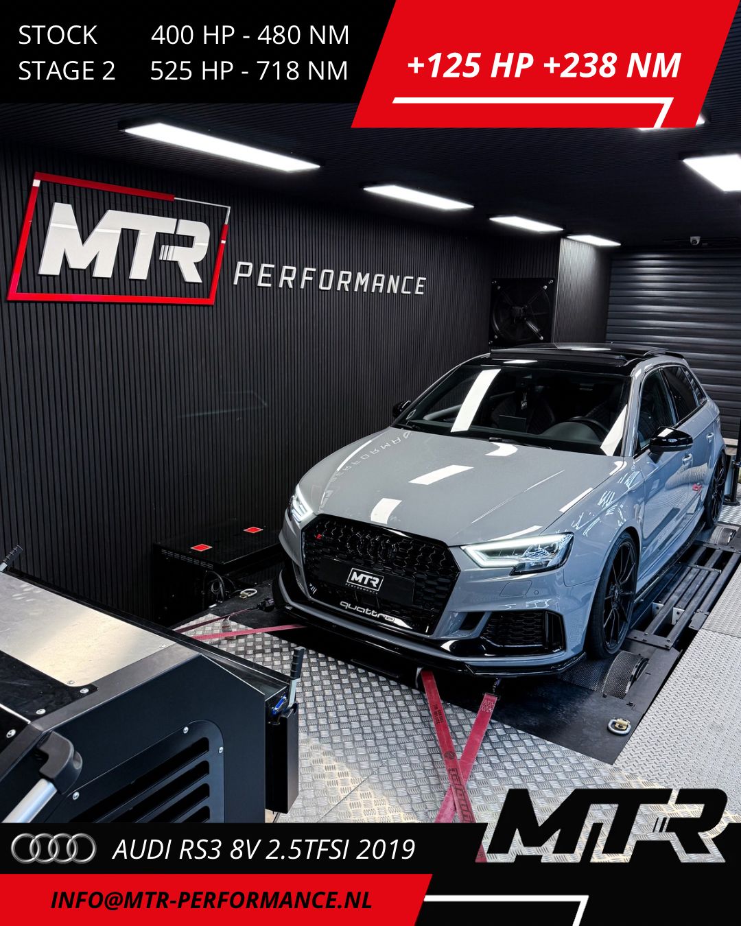Audi RS3 8V 2.5TFSI 2019 - STAGE 2
