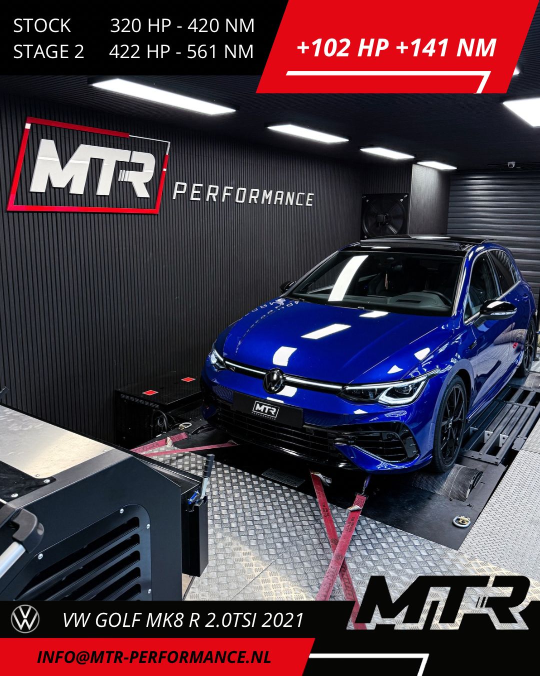 VW Golf MK8 R 2.0TSI 2021 - STAGE 2