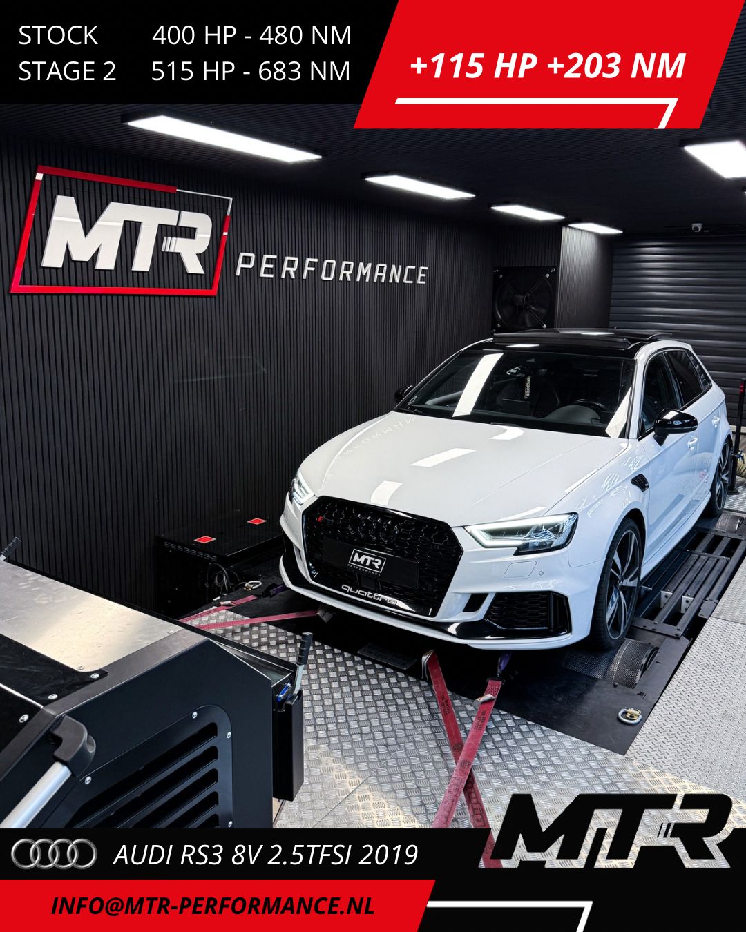 Audi RS3 8V 2.5TFSI 2019 - STAGE 2