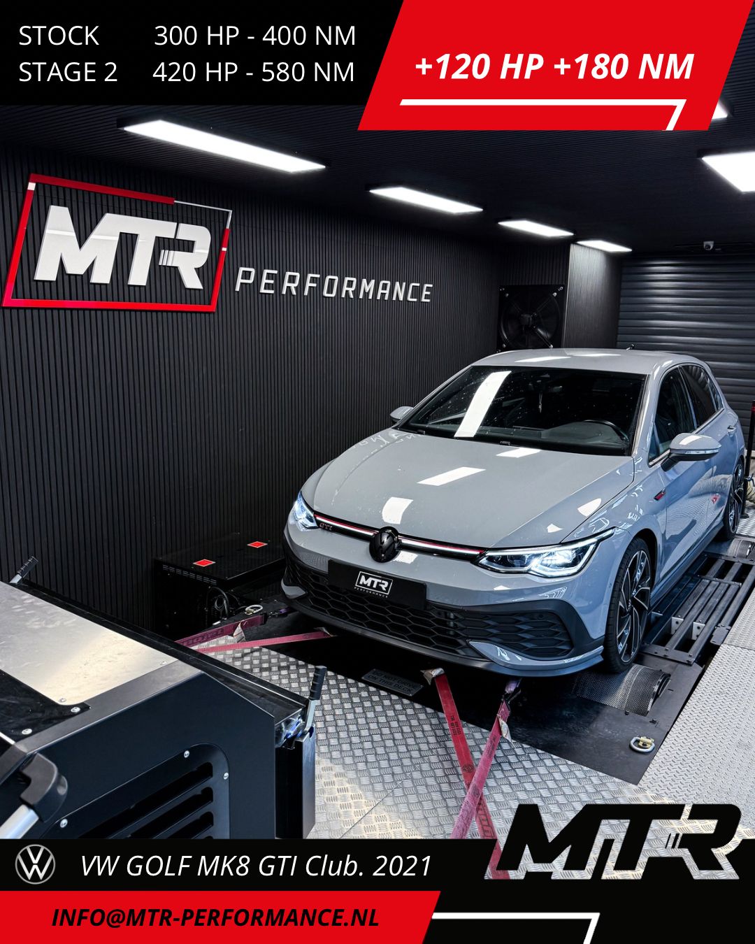 VW Golf MK8 GTI Clubsport 2.0TSI 2021 - STAGE 2