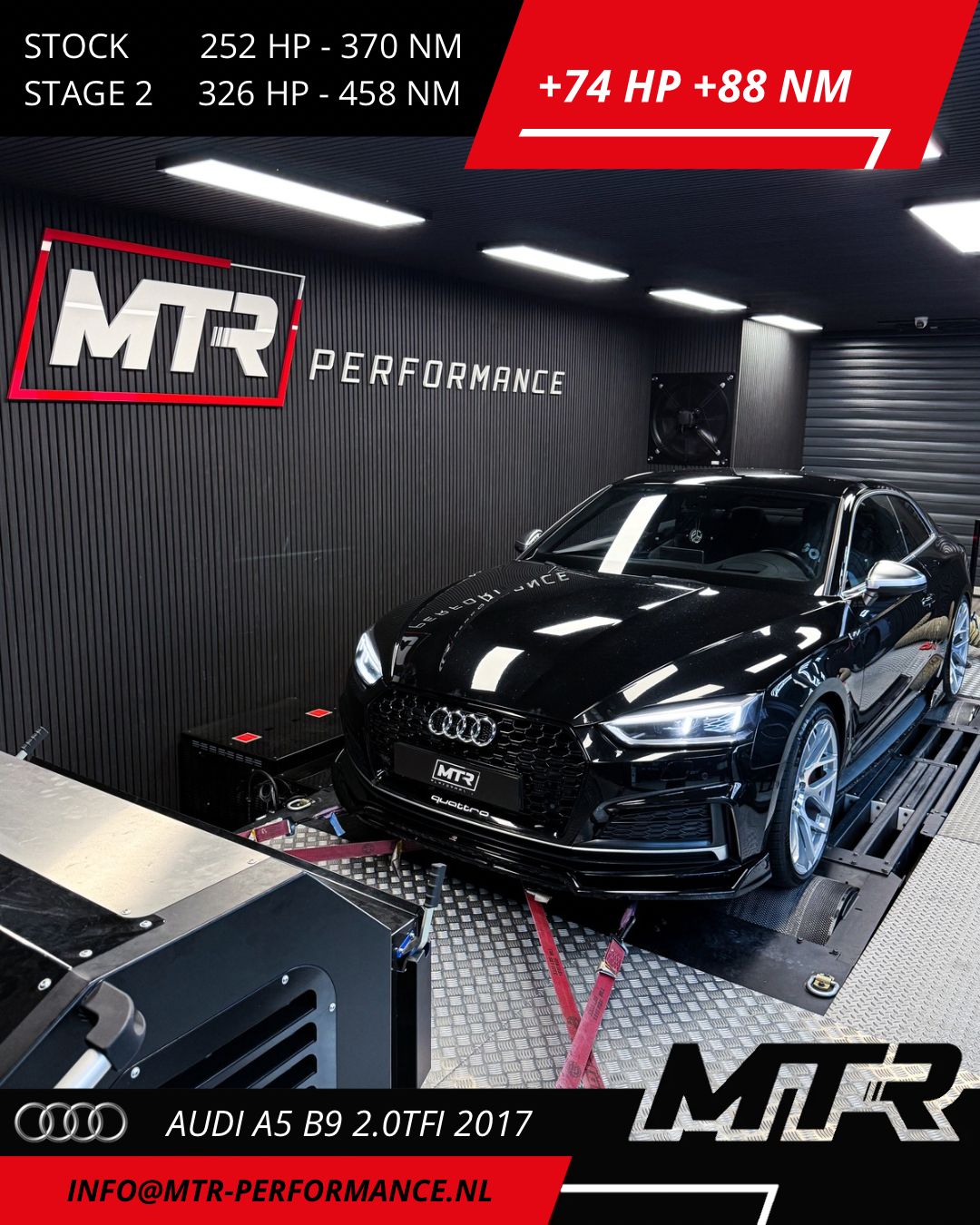Audi A5 B9 2.0TFSI 2017 - STAGE 2