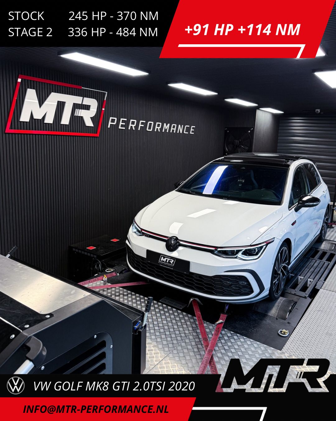 VW Golf MK8 GTI 2.0TSI 2020 - STAGE 2