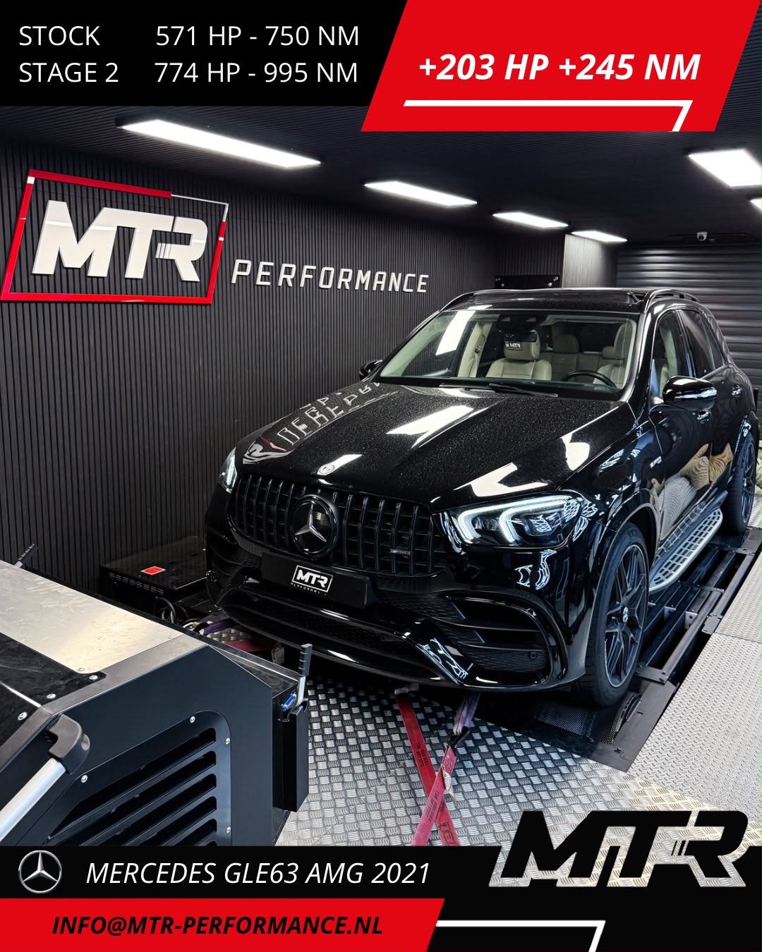 Mercedes-Benz GLE63 AMG 2021 - STAGE 2