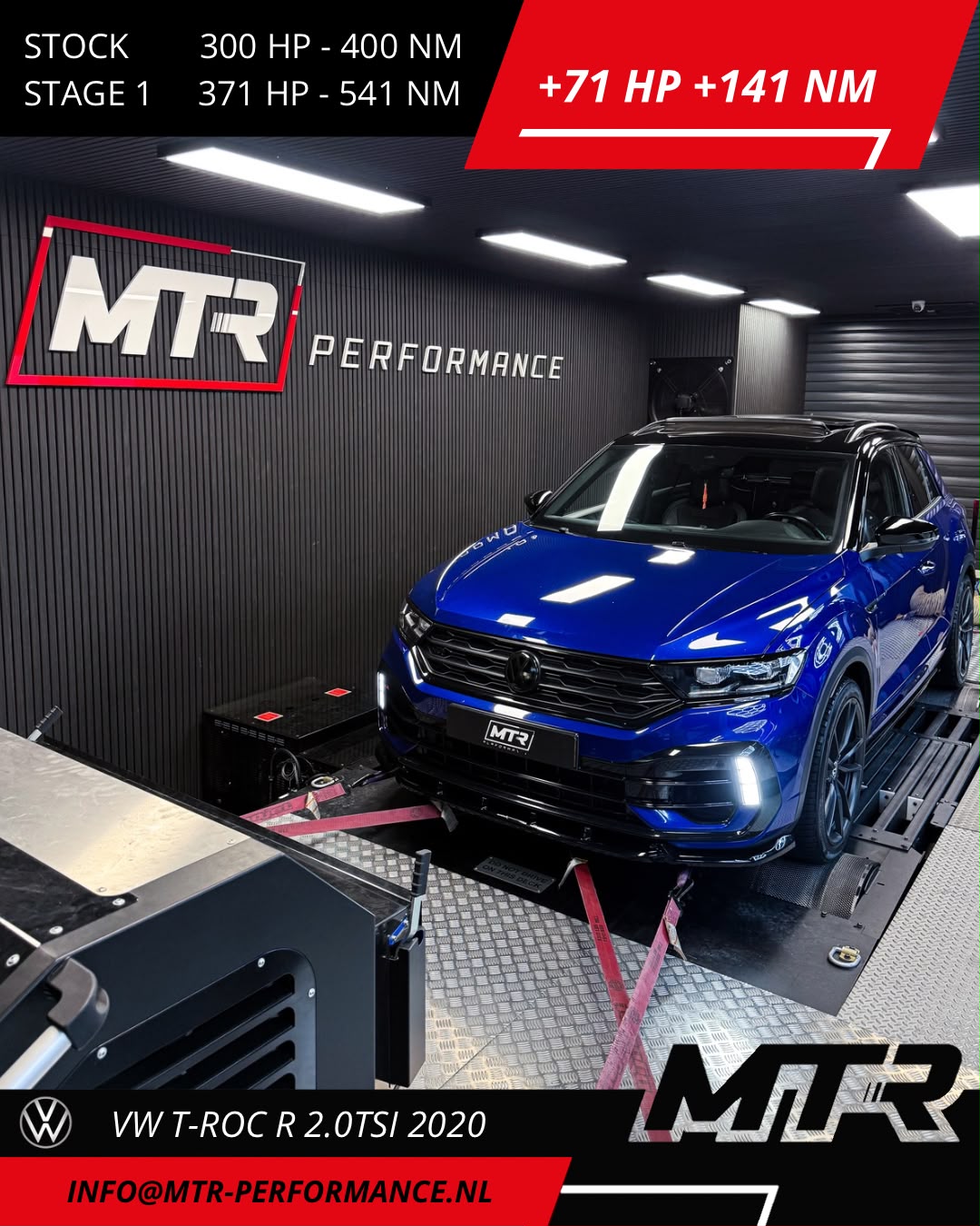 VW T-Roc R 2.0TSI 2020 - STAGE 1