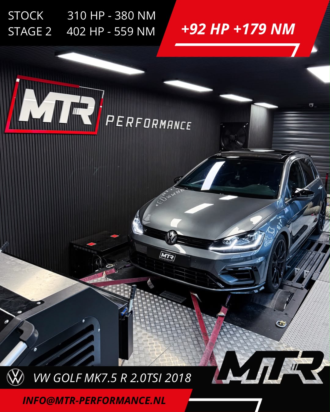 VW Golf MK7.5 R 2.0TSI 2018 - STAGE 2