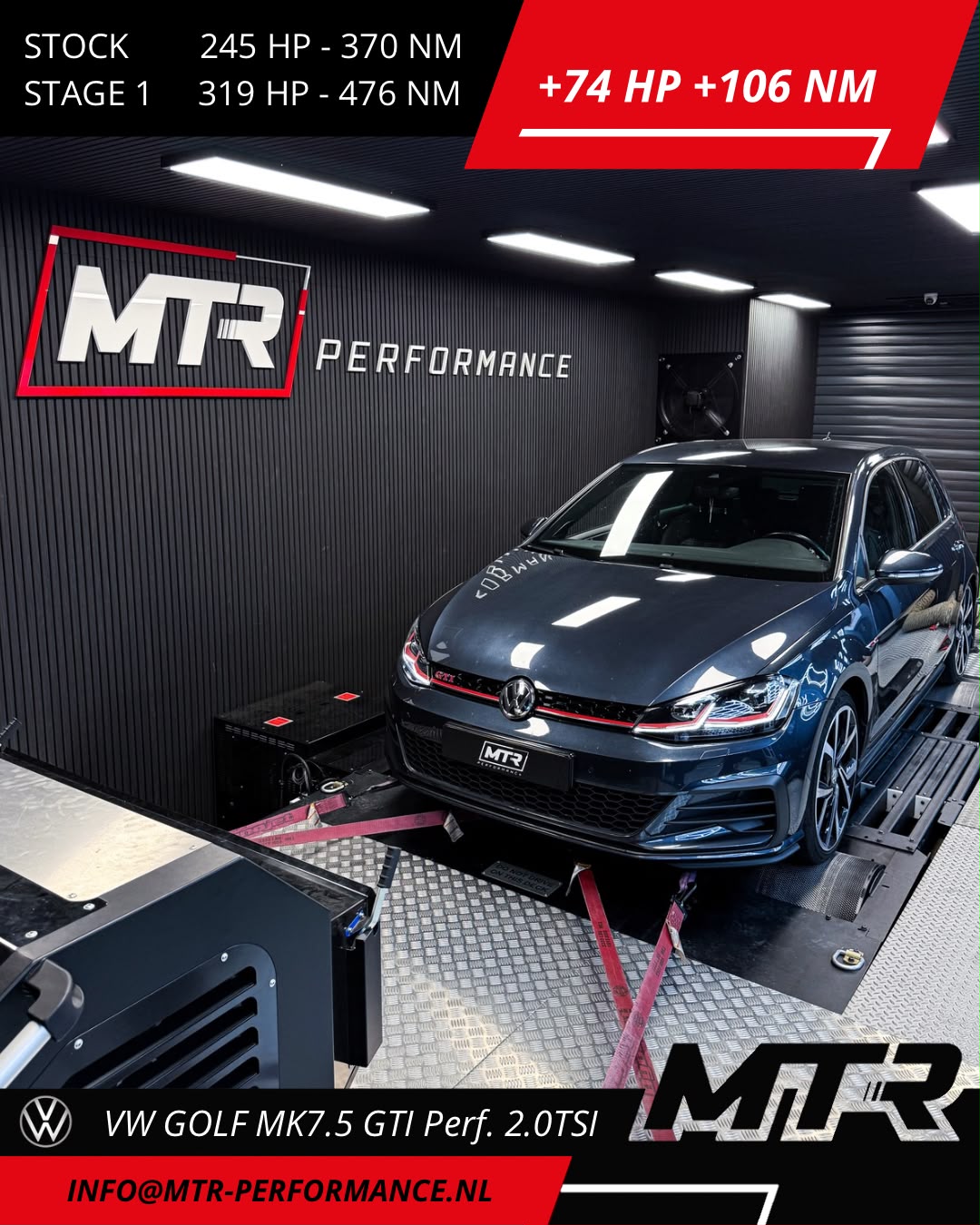 VW Golf MK7.5 GTI Perf. 2.0TSI 2020 - STAGE 1