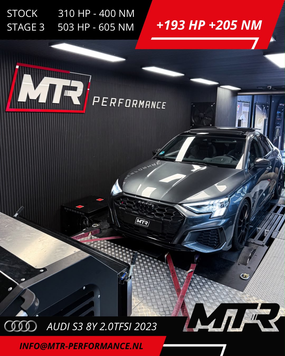 Audi S3 8Y 2.0TSI 2023 - STAGE 3