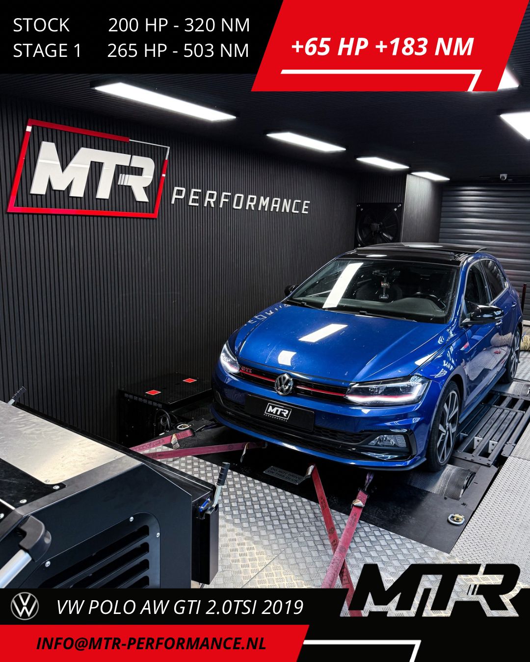 VW Polo AW GTI 2.0TSI 2019 - STAGE 1