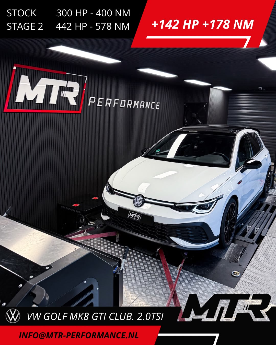 VW Golf MK8 GTI Clubsport 2.0TSI 2024 - STAGE 2