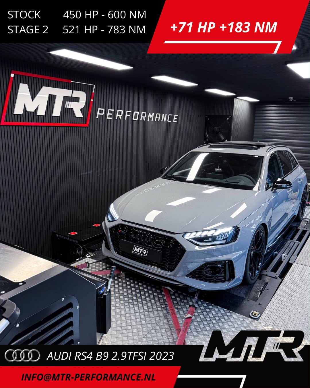 Audi RS4 B9 2.9TFSI 2023 - STAGE 2