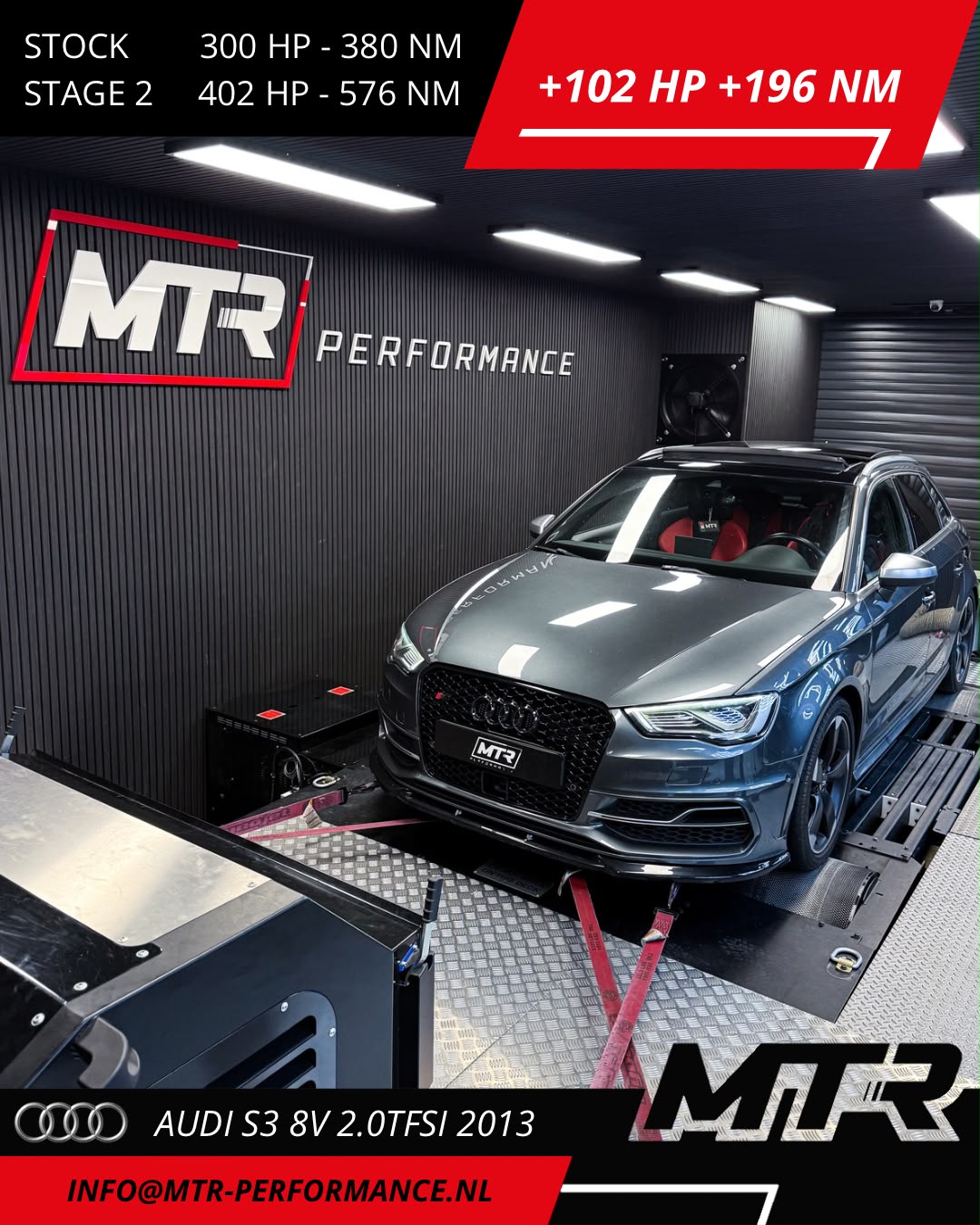 Audi S3 8V 2.0TFSI 2013 - STAGE 2