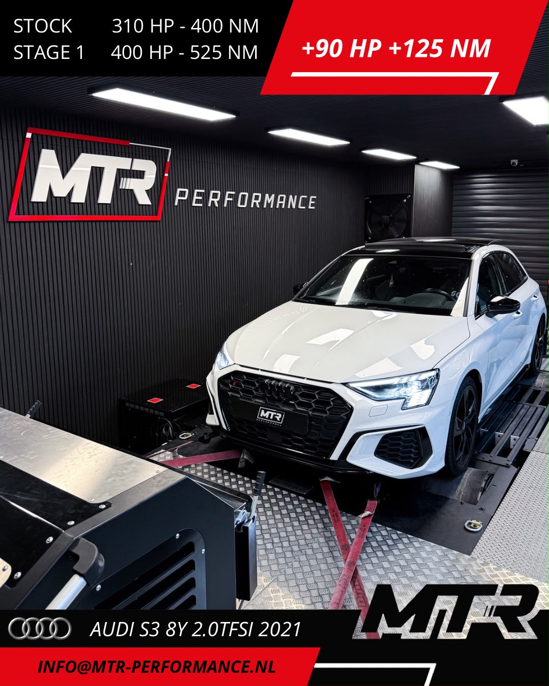 Audi S3 8Y 2.0TSI 2021 - STAGE 1