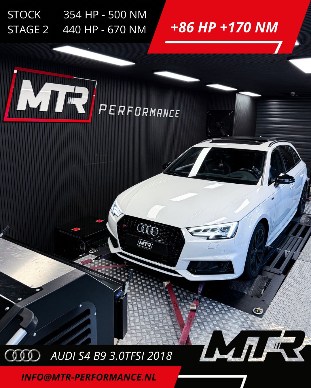 Audi S4 B9 3.0TFSI 2018 - STAGE 2