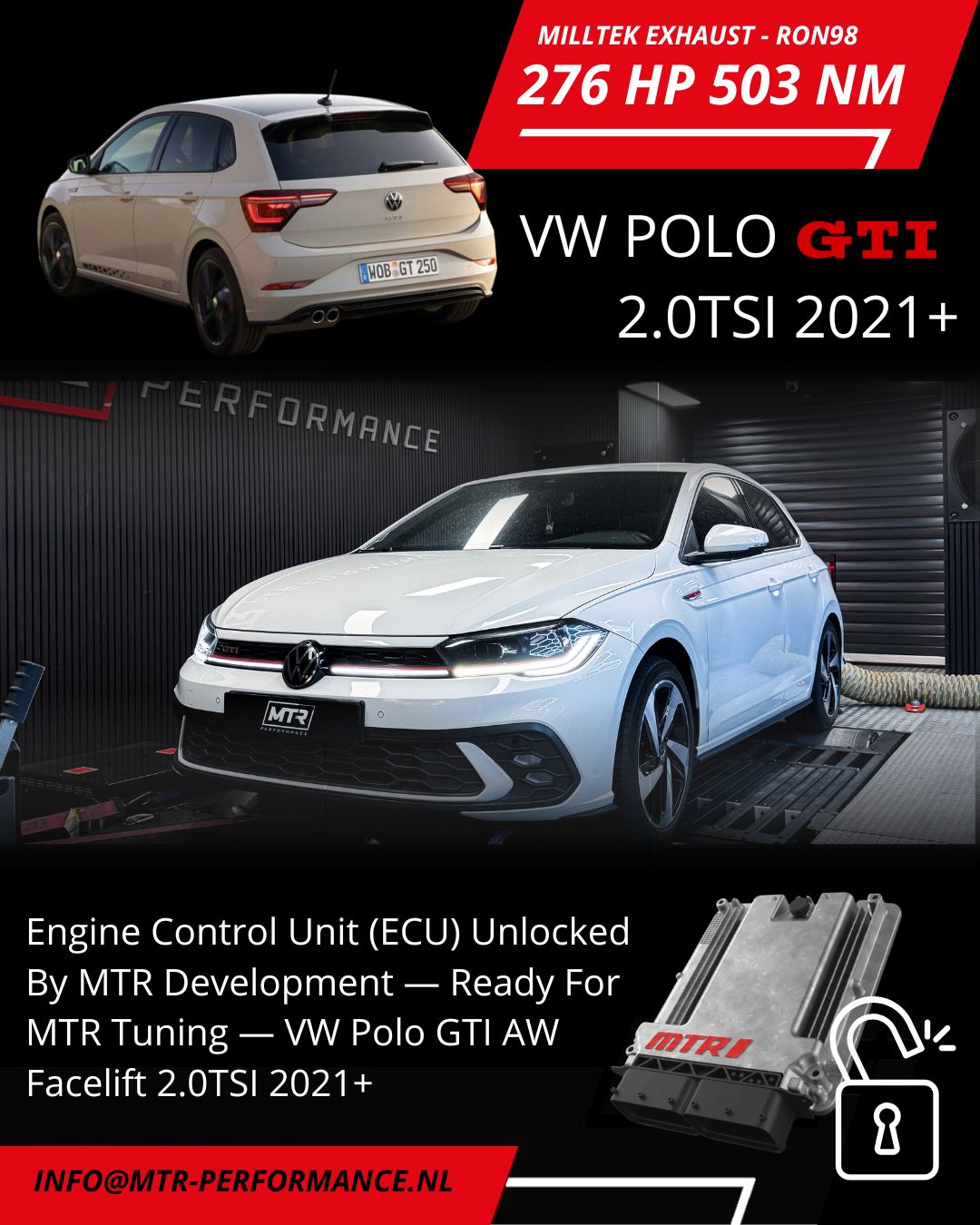 VW Polo GTI AW.2 Facelift ECU ge-unlocked!