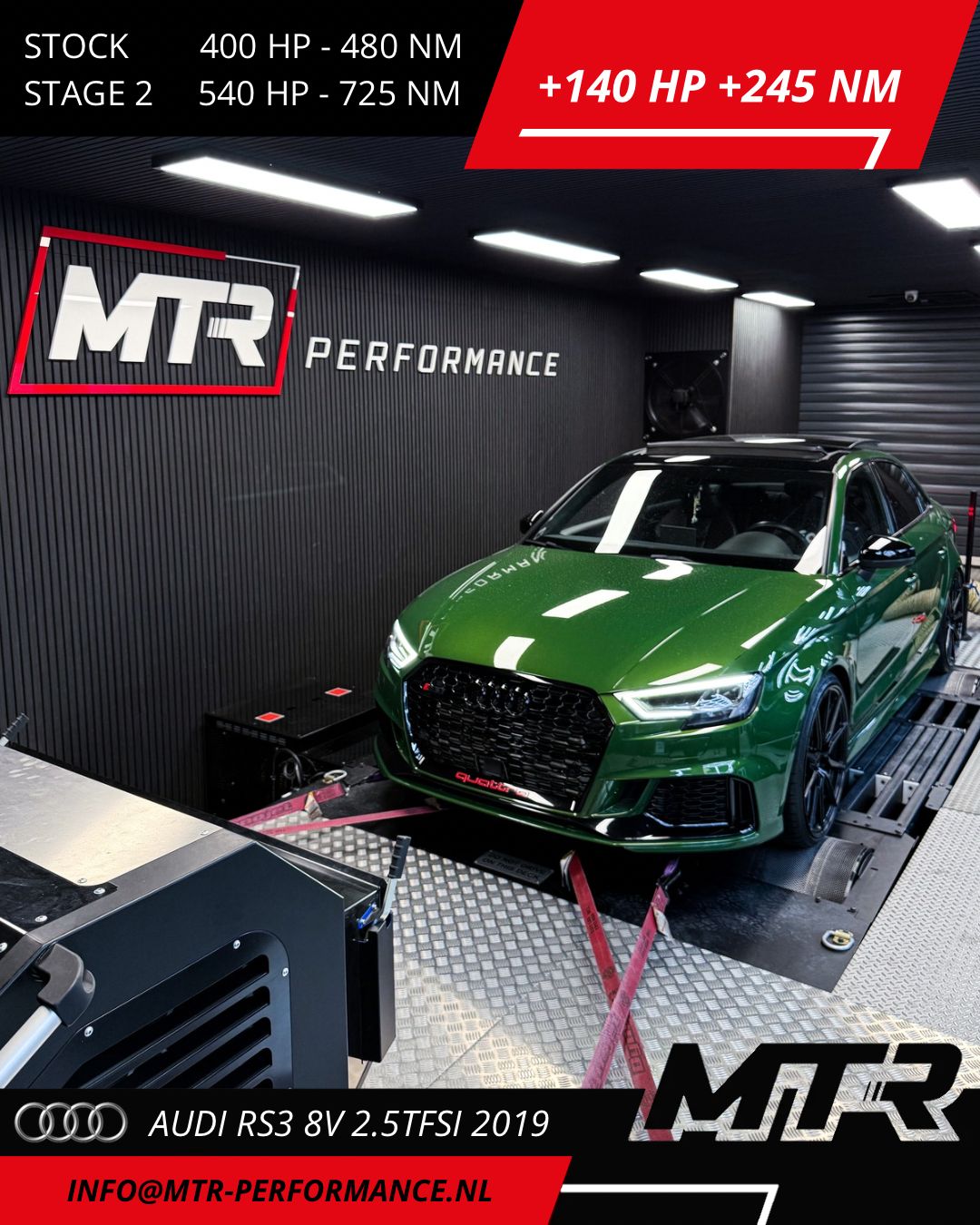 Audi RS3 8V 2.5TFSI 2019 - STAGE 2