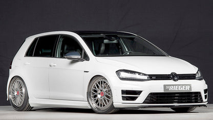 Rieger Répartiteur Avant Volkswagen Golf MK7 R - Noir Brillant