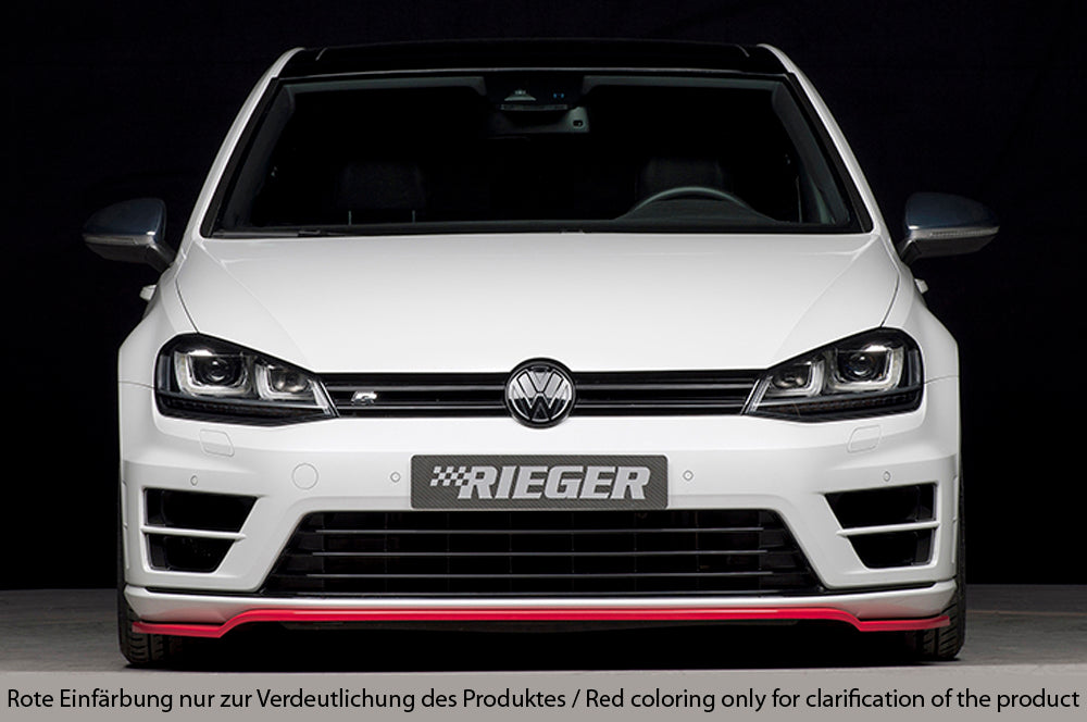 Rieger Frontsplitter Volkswagen Golf MK7 R – Hochglanzschwarz