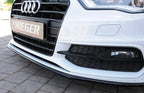 Rieger Répartiteur Avant Audi S3, A3 S-Line 8V - Noir Brillant