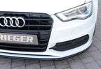 Rieger Répartiteur Avant Audi S3, A3 S-Line 8V - Noir Brillant
