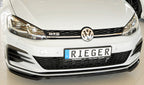 Rieger Front Splitter VW Golf MK7.5 GTI/GTE/GTD 2017+ - High-Gloss Black
