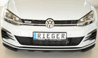 Rieger Front Splitter VW Golf MK7.5 GTI/GTE/GTD 2017+ - High-Gloss Black