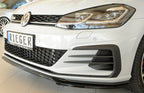 Rieger Front Splitter VW Golf MK7.5 GTI/GTE/GTD 2017+ - High-Gloss Black