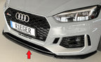 Rieger Front Splitter Audi RS5 B9/F5 2017-2020 - Hoogglans Zwart