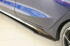 Rieger Side Skirts Audi S3, A3 S-Line 8Y 2024+ - Hoogglans Zwart