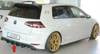 Rieger Diffuseur Volkswagen Golf MK7 R / R-Line - Noir Brillant